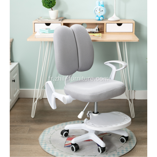 Chaise de bureau à domicile avec repose-pieds pour enfants